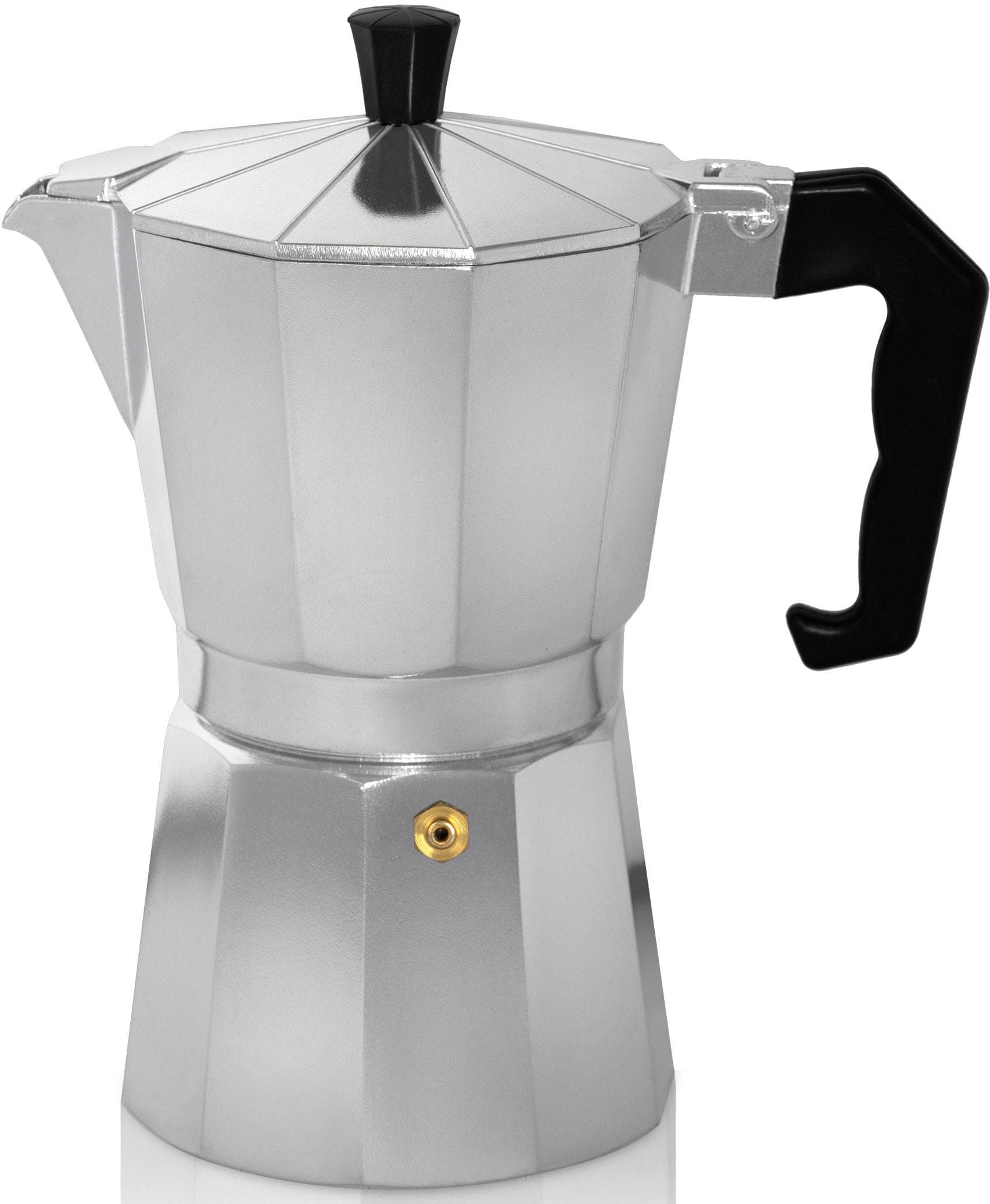 Espressokocher KRÜGER "Italiano" Silber Aluminium 0,1 l