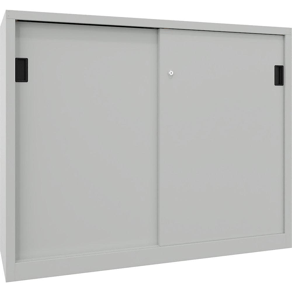 Pavoy Schiebetürenschrank 4 Böden Metall