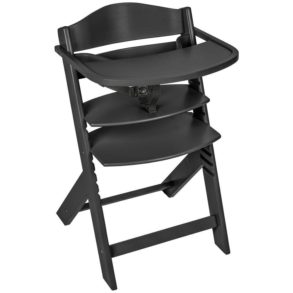 My Baby Lou Hochstuhl Lunch Schwarz Buche Holz