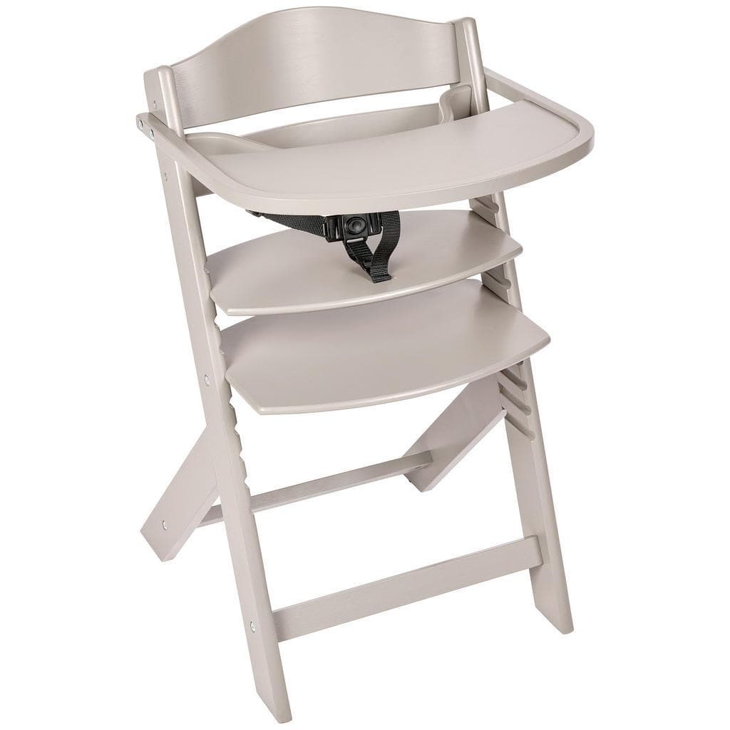 My Baby Lou Hochstuhl Lunch Hellgrau Buchenholz