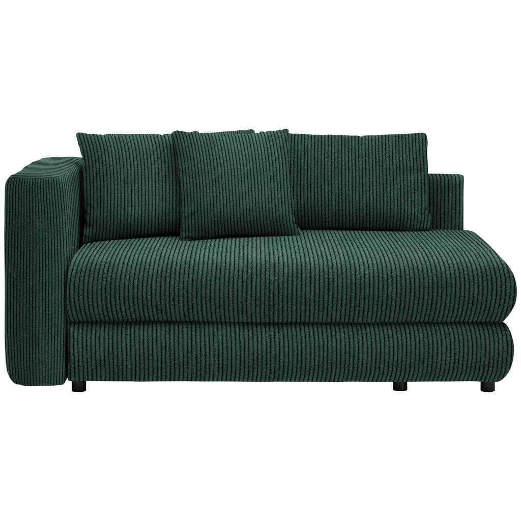 Cantus Récamiere Waldgrün Textil Schaumstoff Liegefunktion