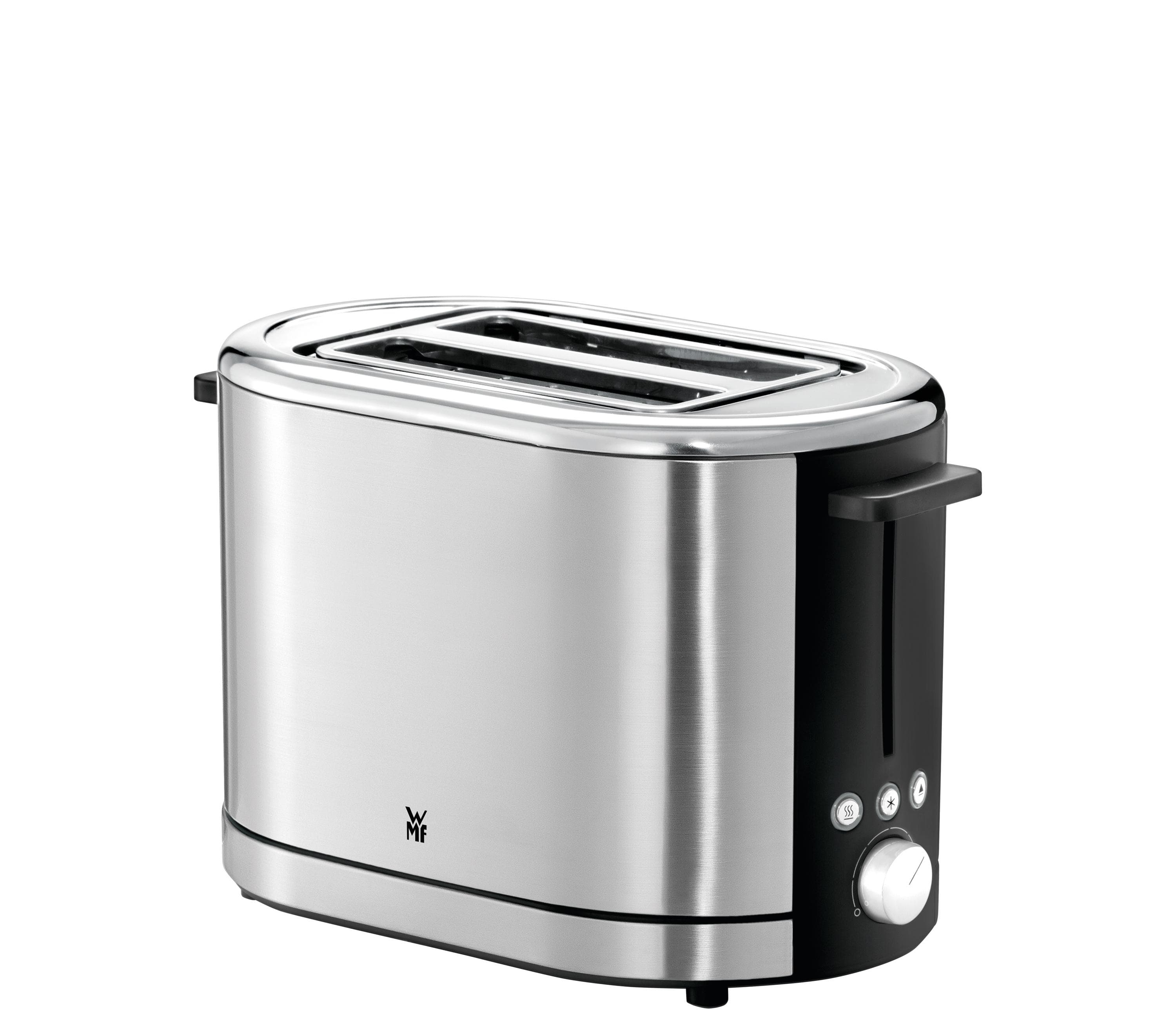 Toaster LONO Metall Silberfarben Schwarz WMF