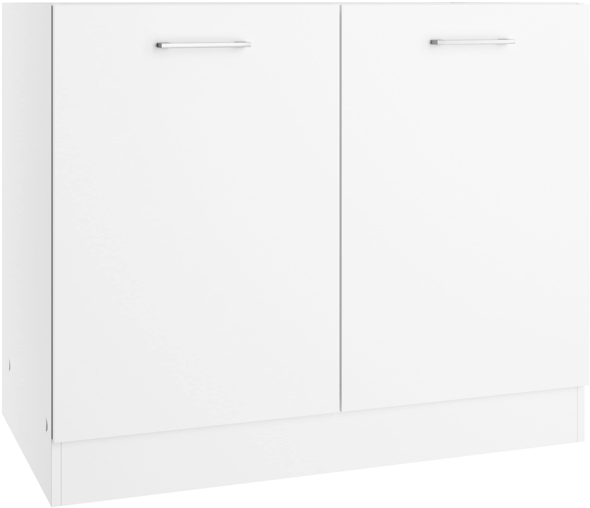 Spülenschrank KOCHSTATION "KS-Milan" Weiß