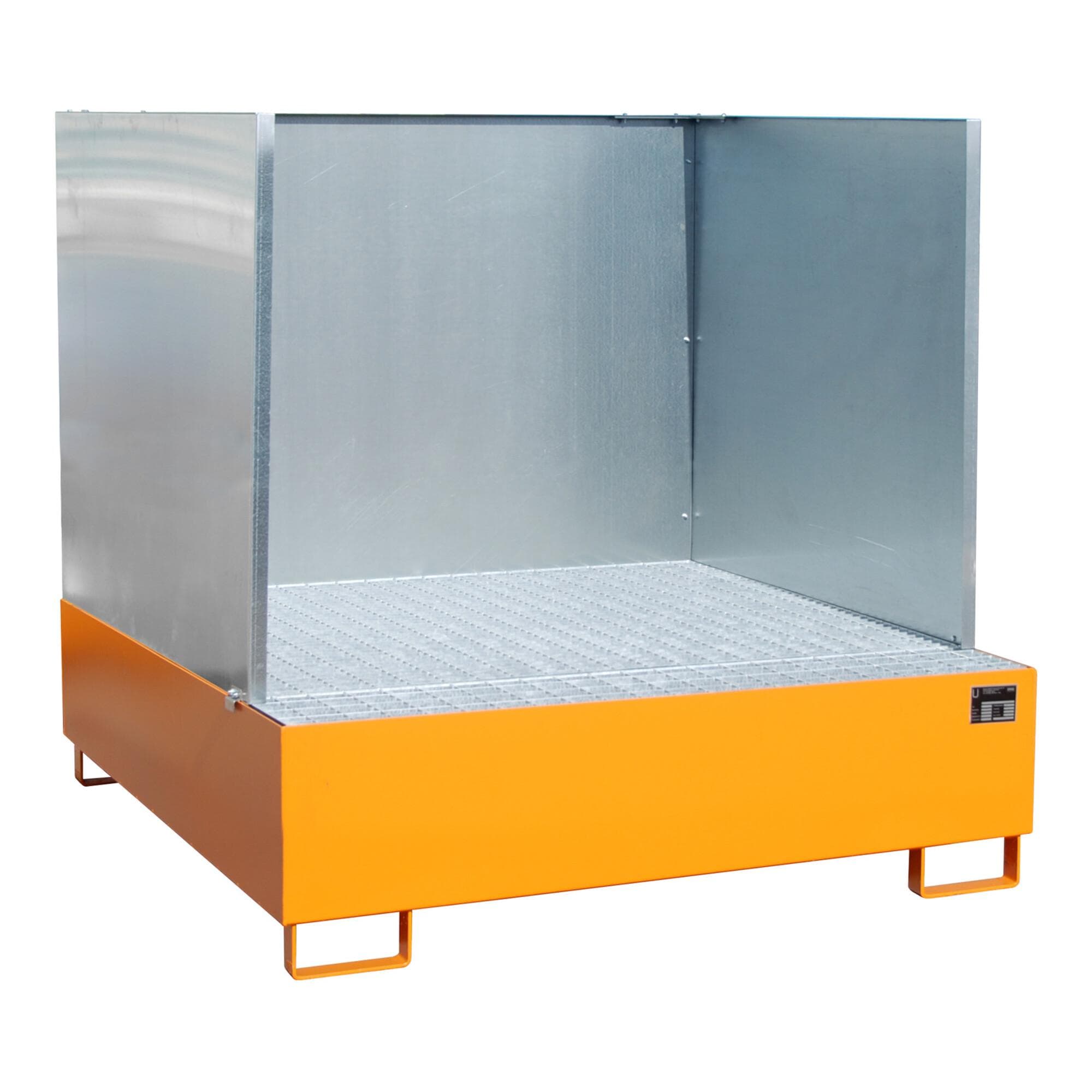 Bauer Südlohn Auffangwanne AW 450/SW Gelborange