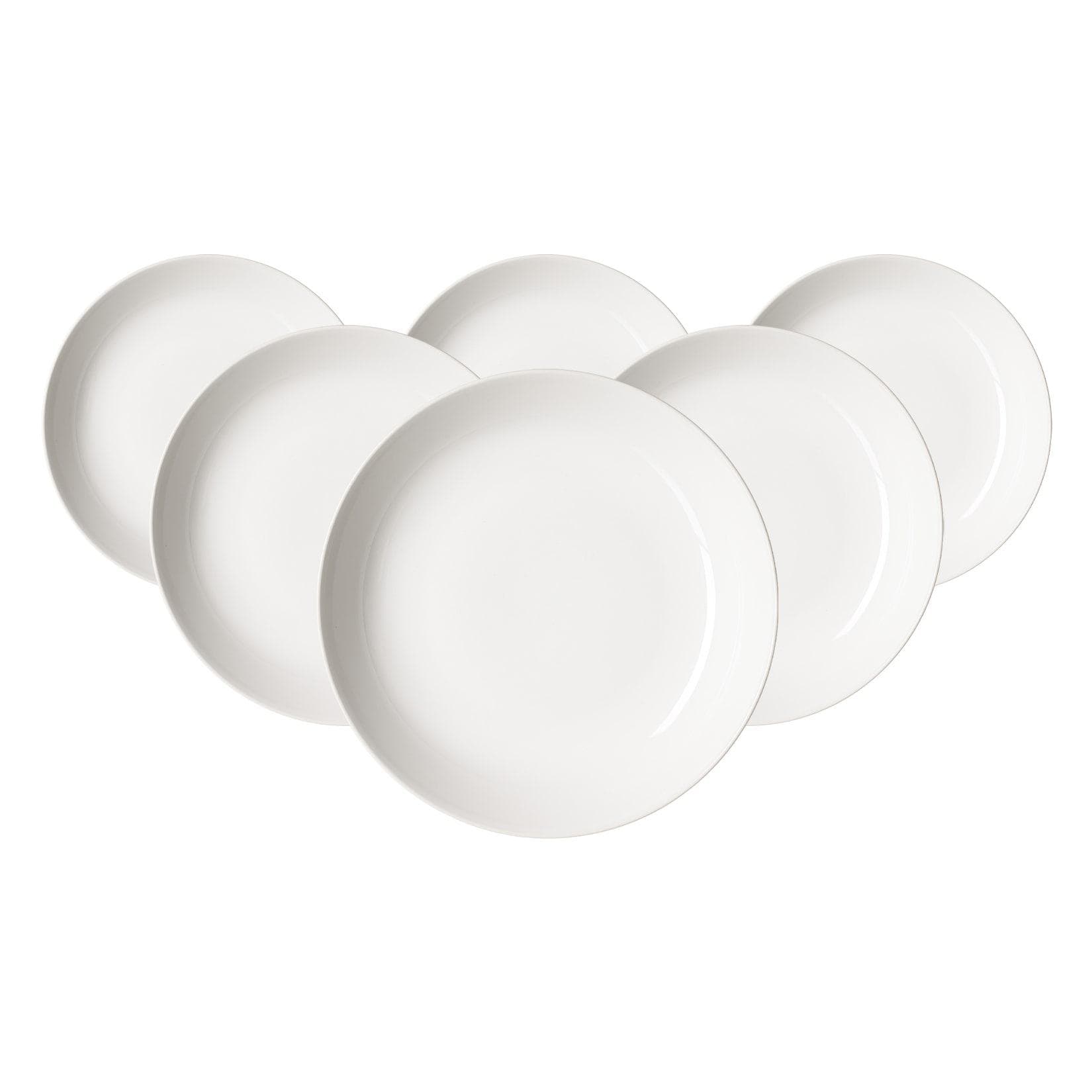 Ritzenhoff & Breker Suppenteller Volos 6er Set Weiß 23 cm