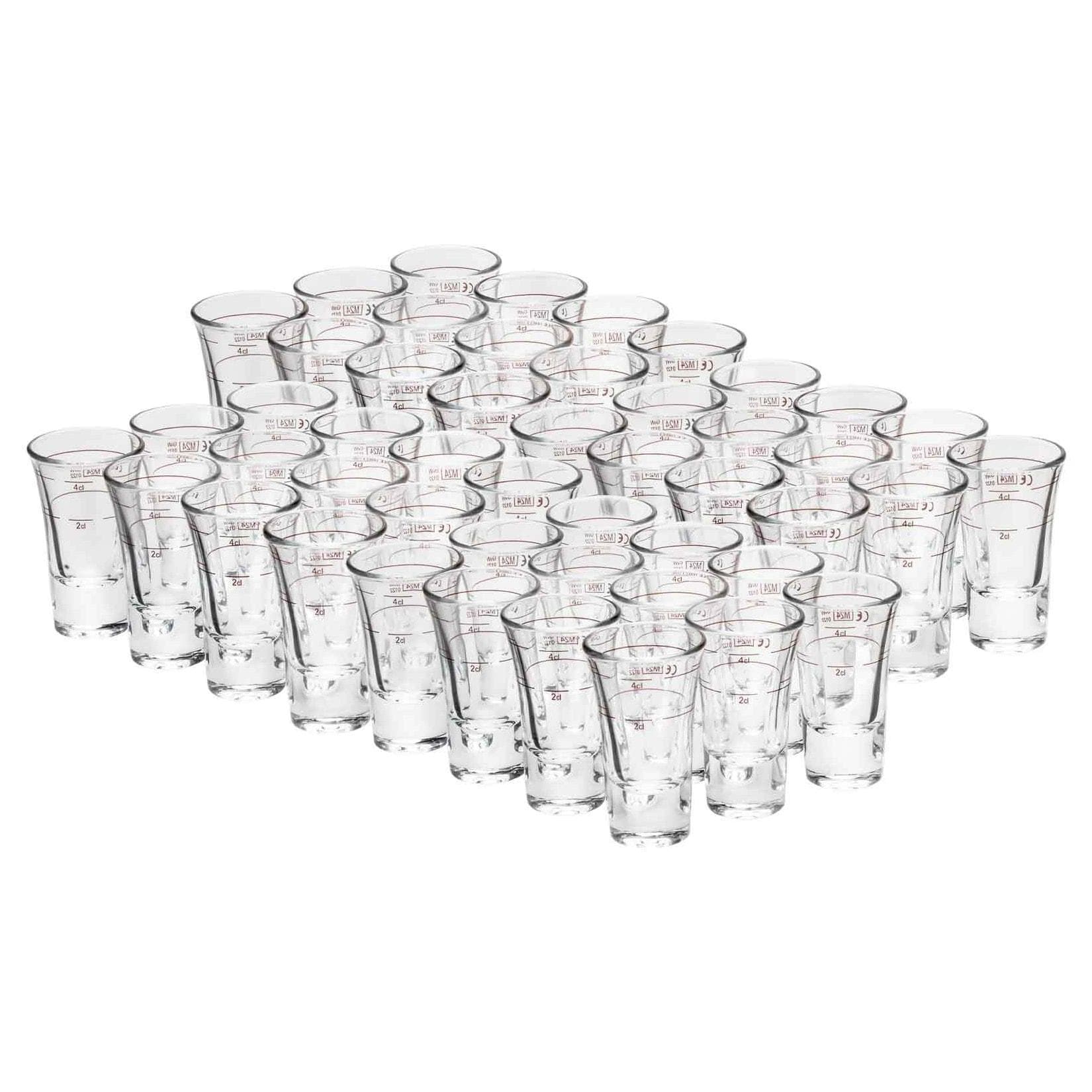 Van Well Schnapsglas Dublino 48er Set transparent geeicht