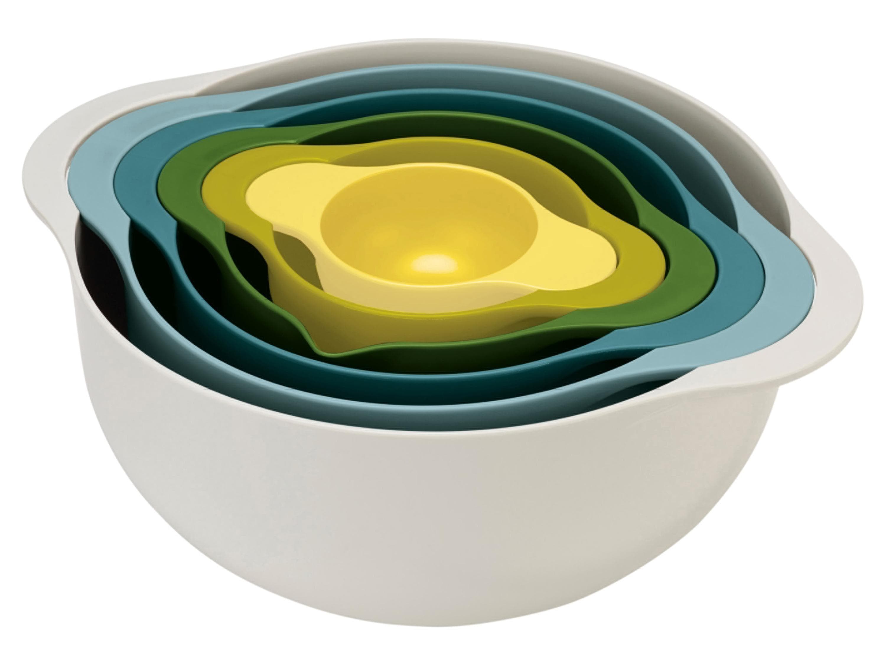 Joseph Joseph Duo 6-teiliges Schüssel-Set für die Zubereitung von Speisen