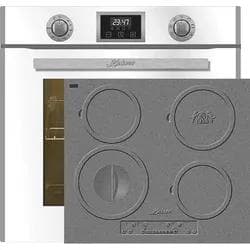 Kaiser Herd-Set EH 6326 W Einbau-Backofen+Induktions-Kochfeld 60 cm