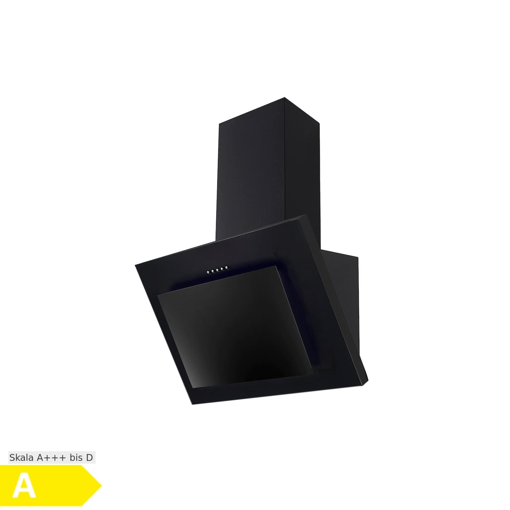 PKM Dunstabzugshaube S28-60 BBPY Kopffreihaube mit LED-Beleuchtung