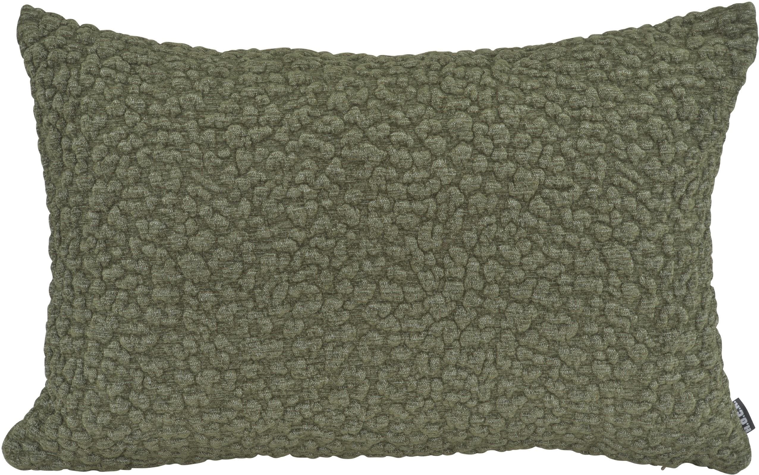 Dekokissen H.O.C.K. Pantery Olivgrün Polyester Sofakissen 60x40 cm