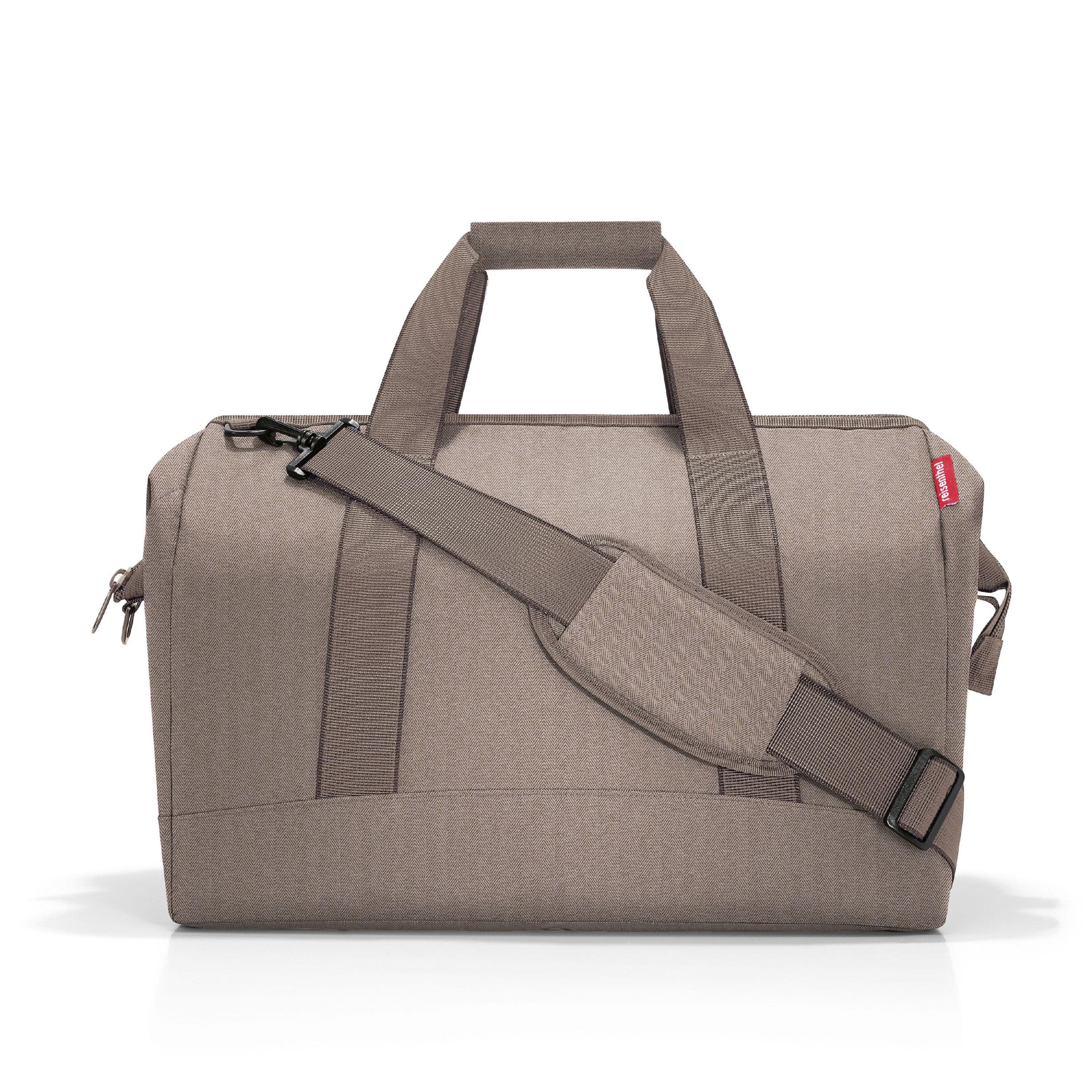 Reisenthel Allrounder L Herringbone Mok Tasche Braun