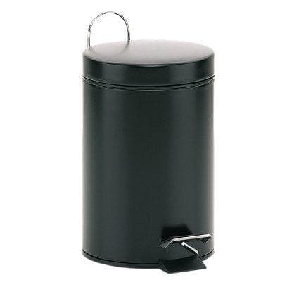 Kela Kosmetikeimer MONACO Schwarz Metall 3 Liter