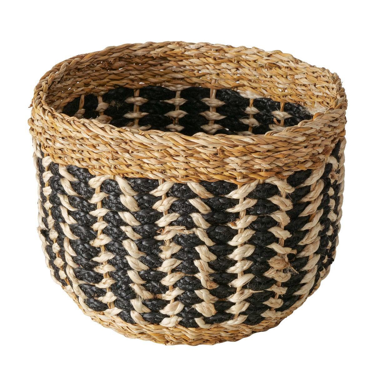 Korb AMNA Schwarz Dekorationsartikel