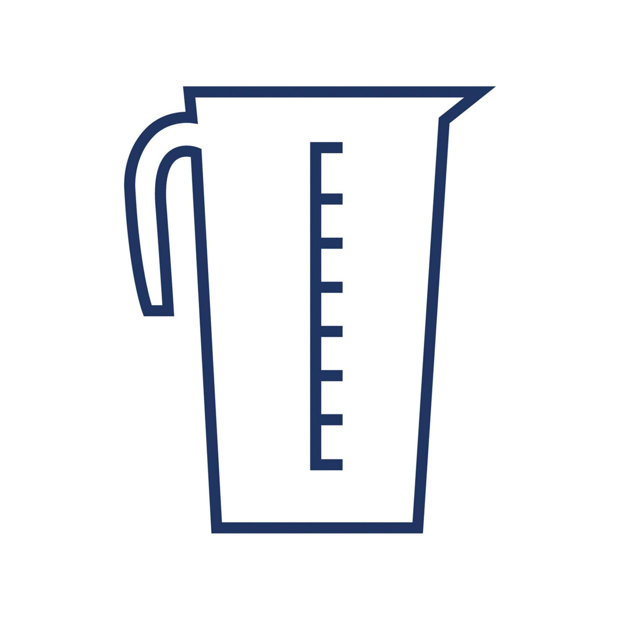 Hünersdorff Messkanne 250 ml Polypropylen