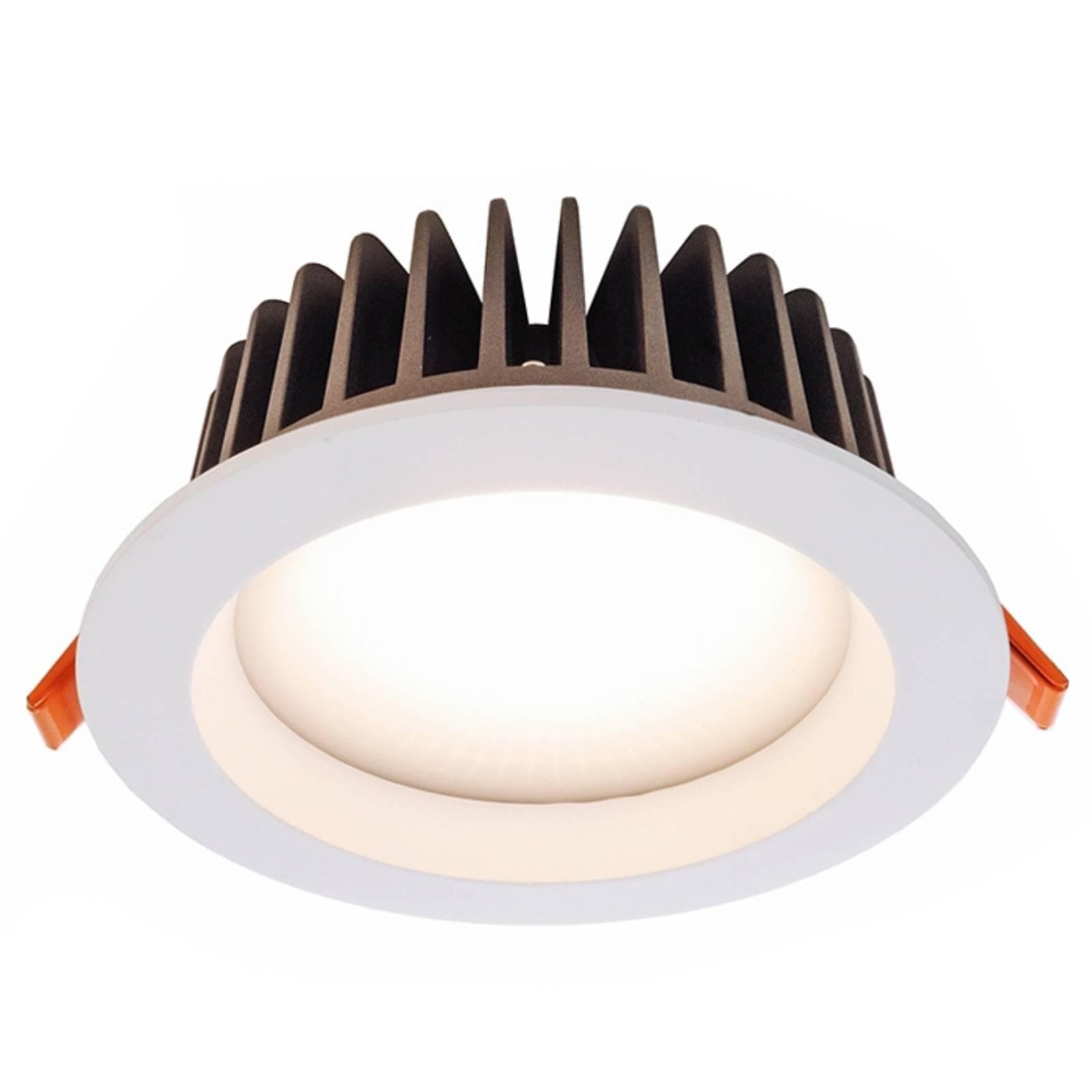 Deko-Light LED-Deckeneinbauleuchte COB130 18 W Warmweiß