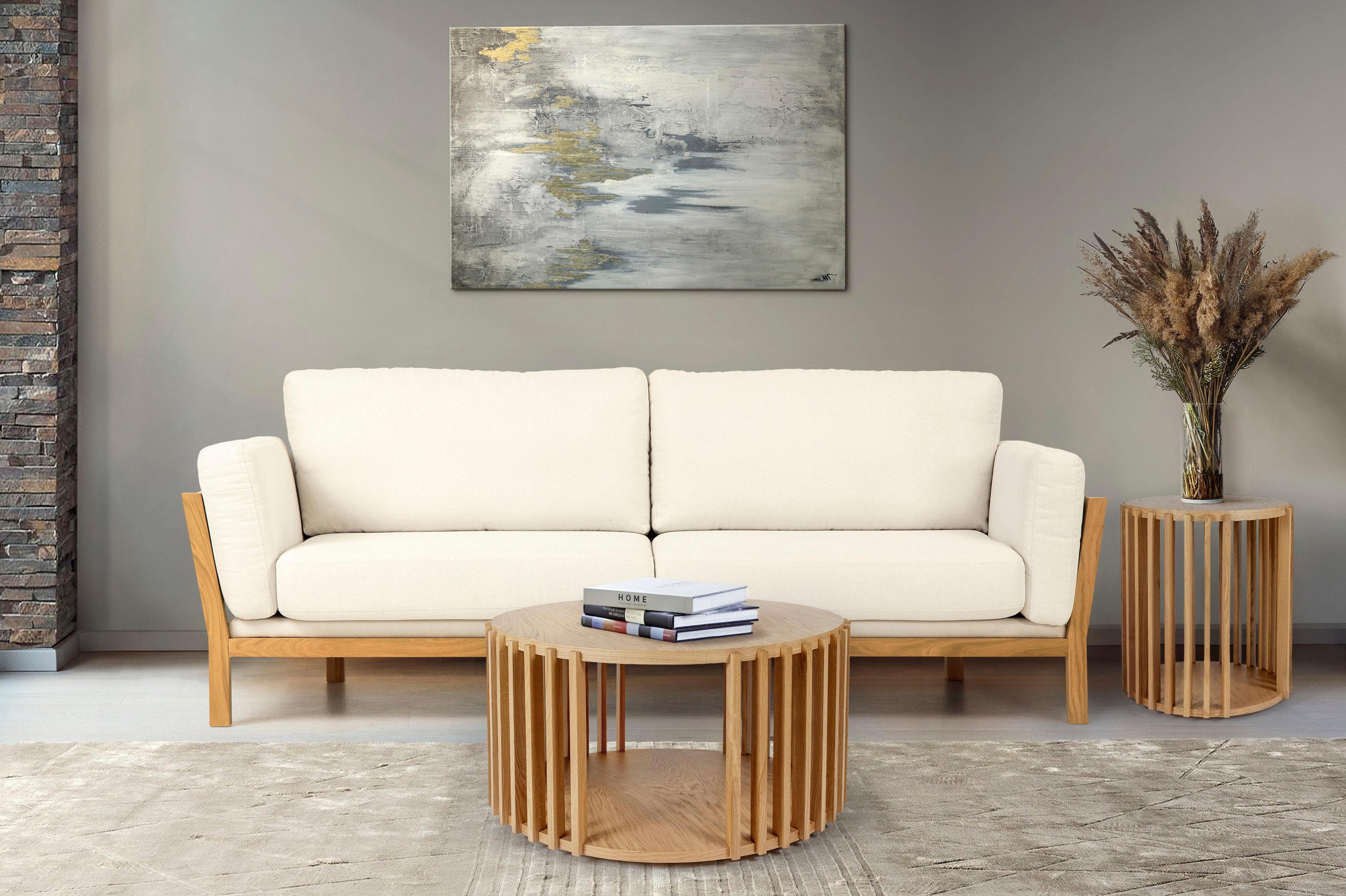 Couchtisch WOODMAN Drum Eichefarben