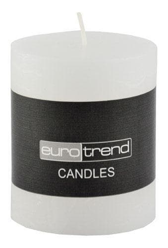 Kerze RUSTI Weiß 5 cm