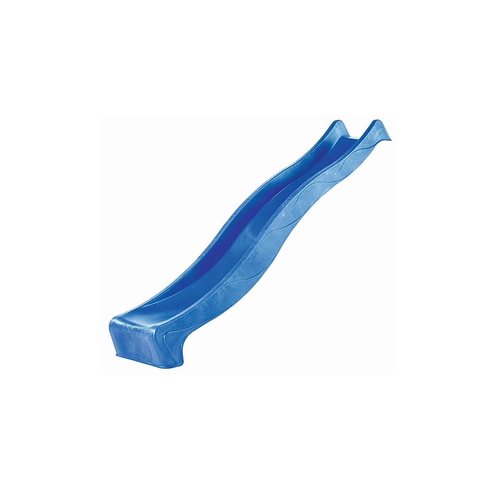 Karibu Wellenrutsche 3m Blau Spielrutsche Wasserrutsche