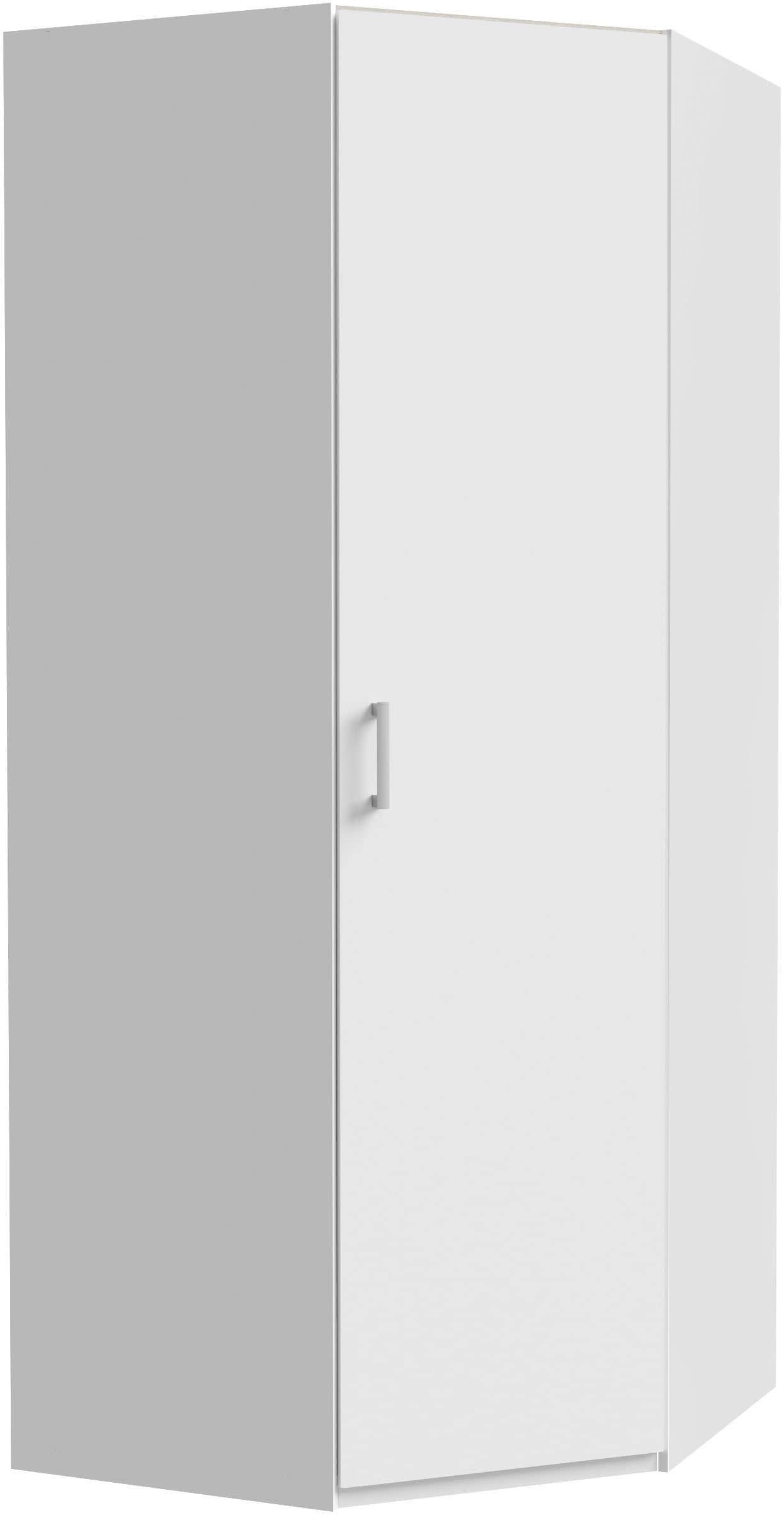 FORTE Eckkleiderschrank: Moderner Stauraum mit Flexiblen Einlegeböden