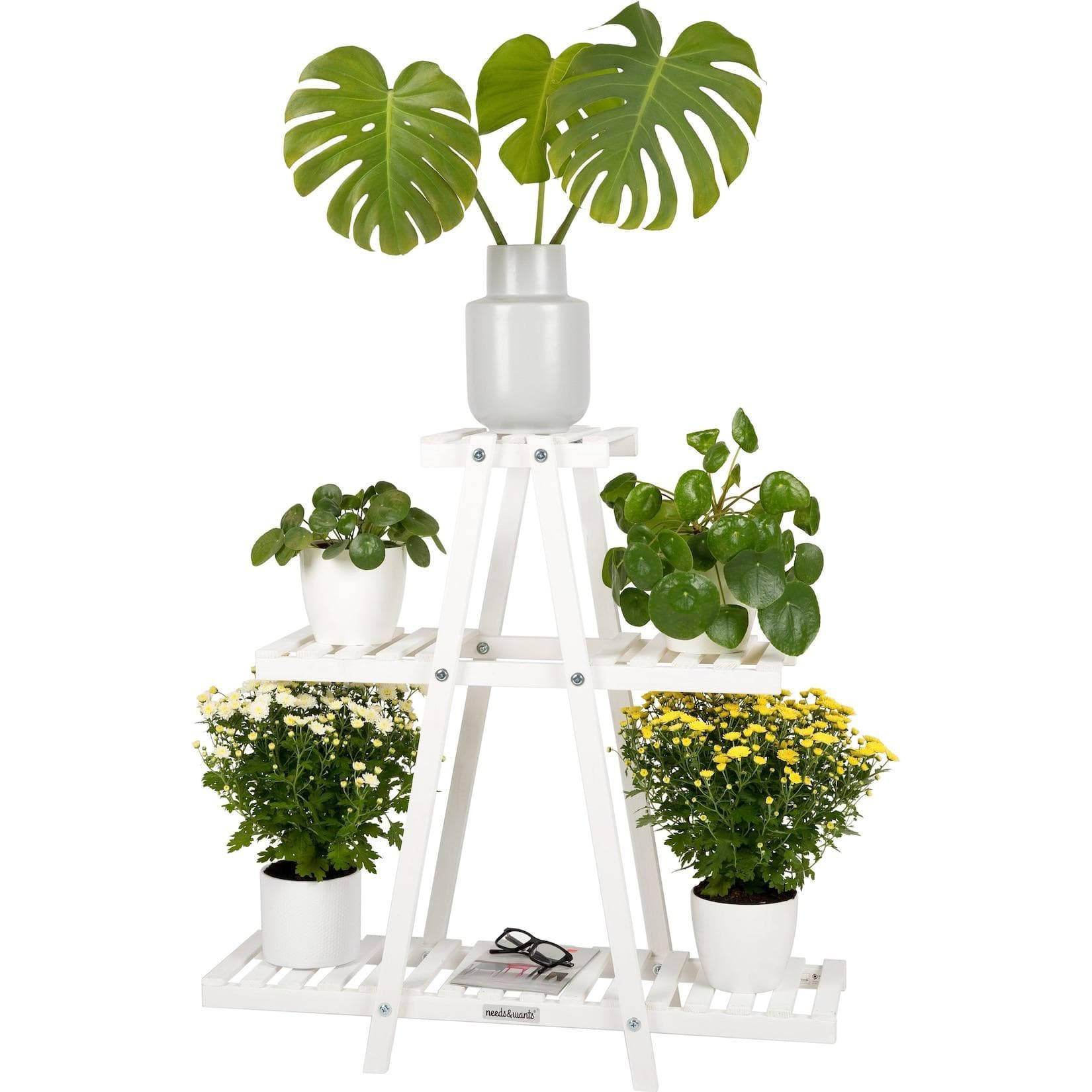 needs&wants® Blumenständer Pflanzenregal Outdoor Indoor Balkon