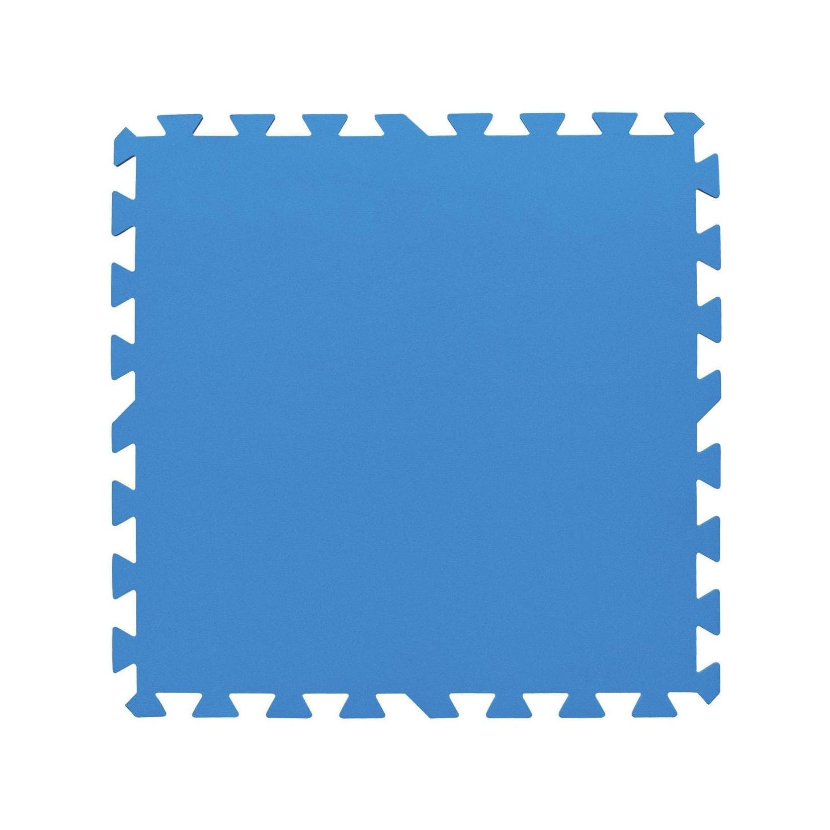 Bestway Pool-Bodenschutzfliesen Set 9 Stück Blau