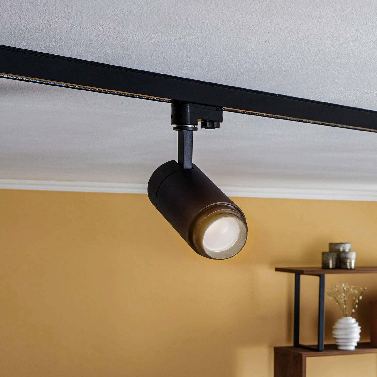 Arcchio Nanna LED-Schienenspot Schwarz 21W