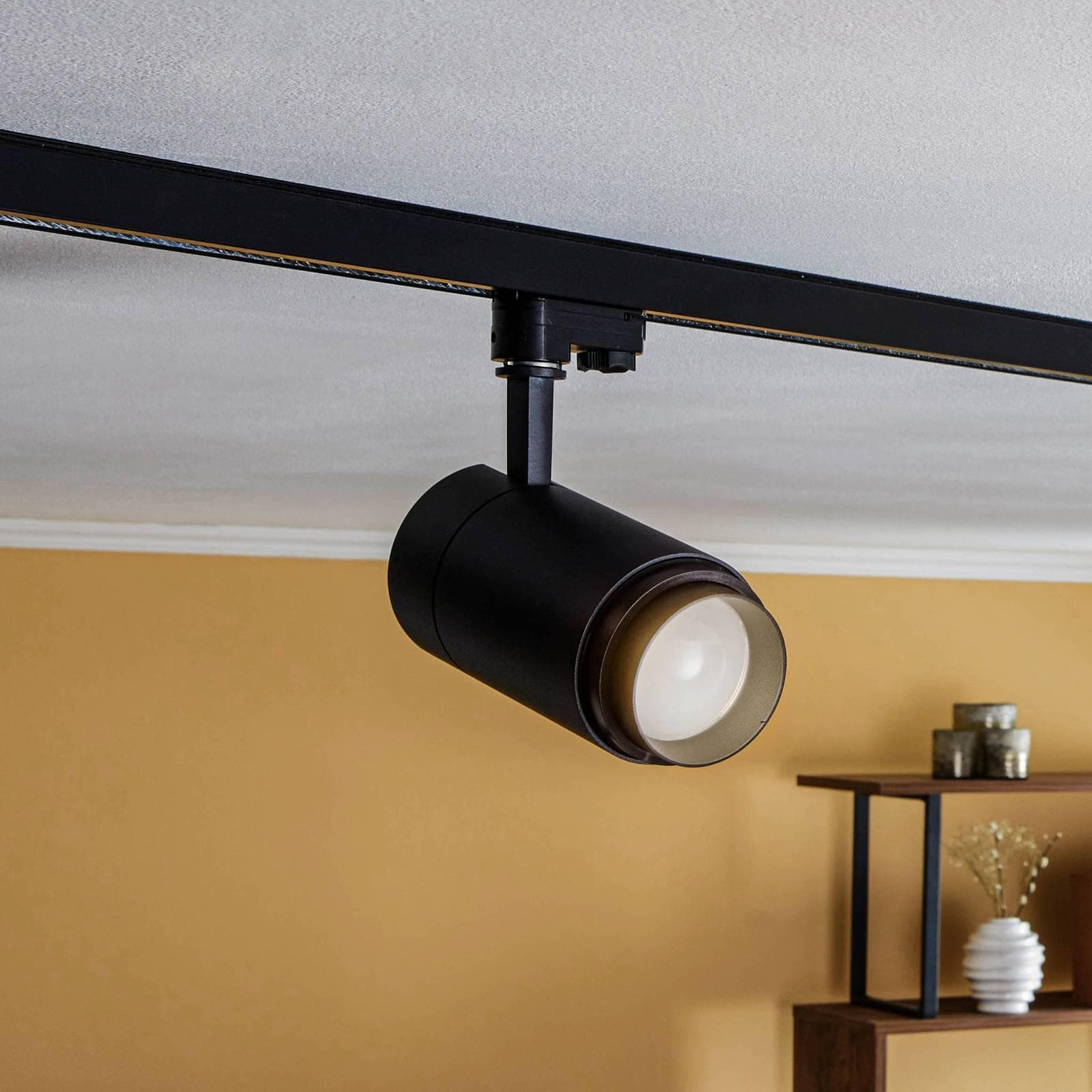 Arcchio Nanna LED-Schienenspot Schwarz 3000K 28W