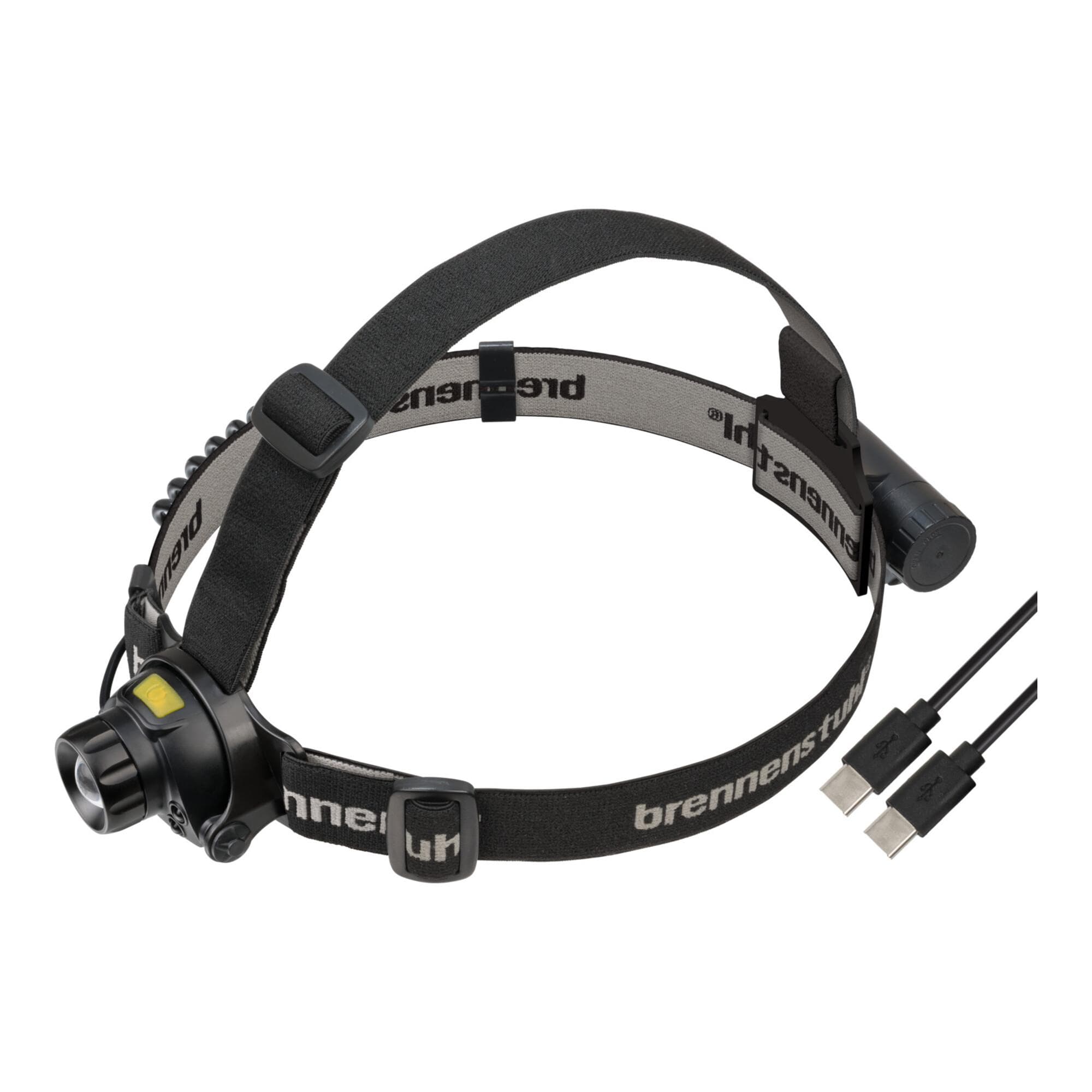 Brennenstuhl LuxPremium LED Akku Sensor Kopflampe SL 401 AF USB-C mit Rotlicht für außen IP44