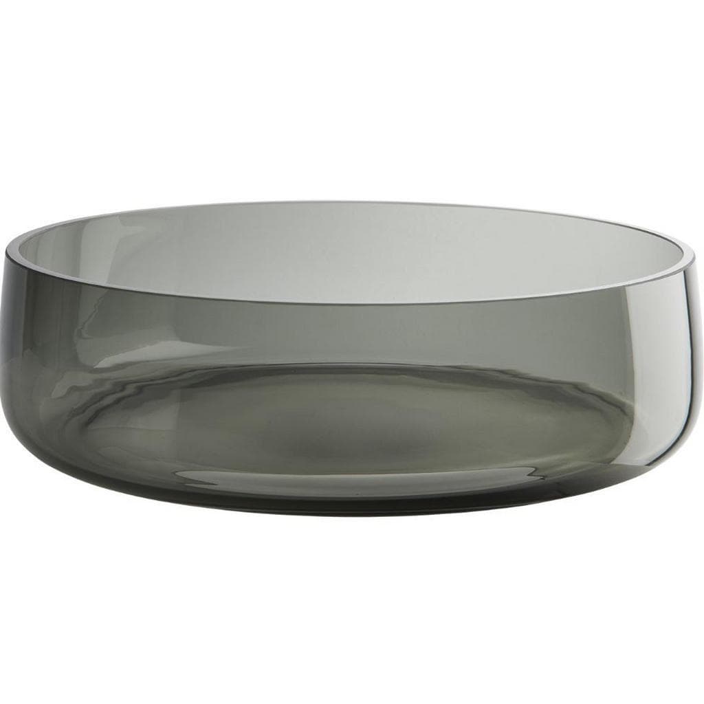 ASA Dekoschale Ajana Anthrazit Glas rund
