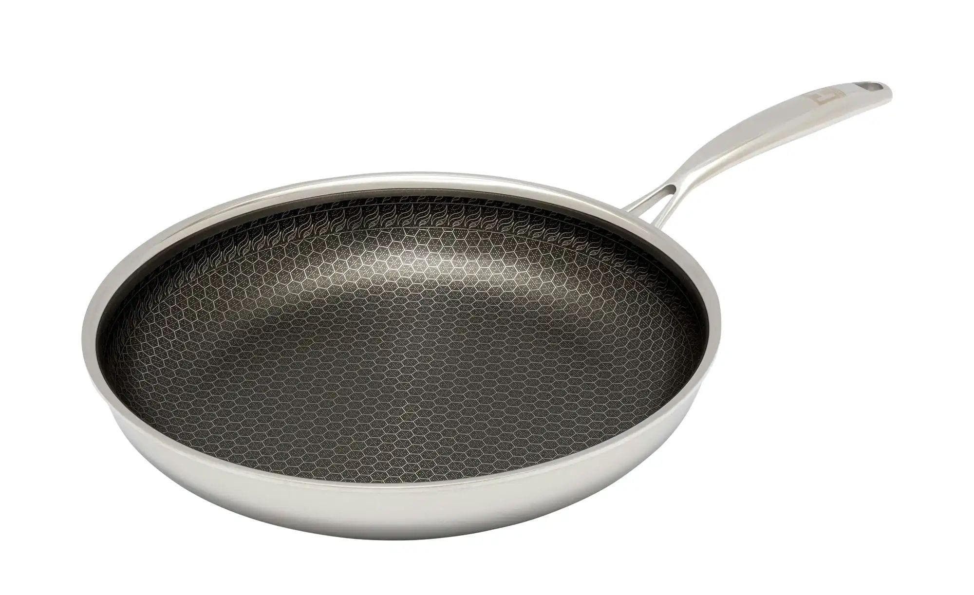 Hensslers Bratpfanne Silber Edelstahl 28 cm