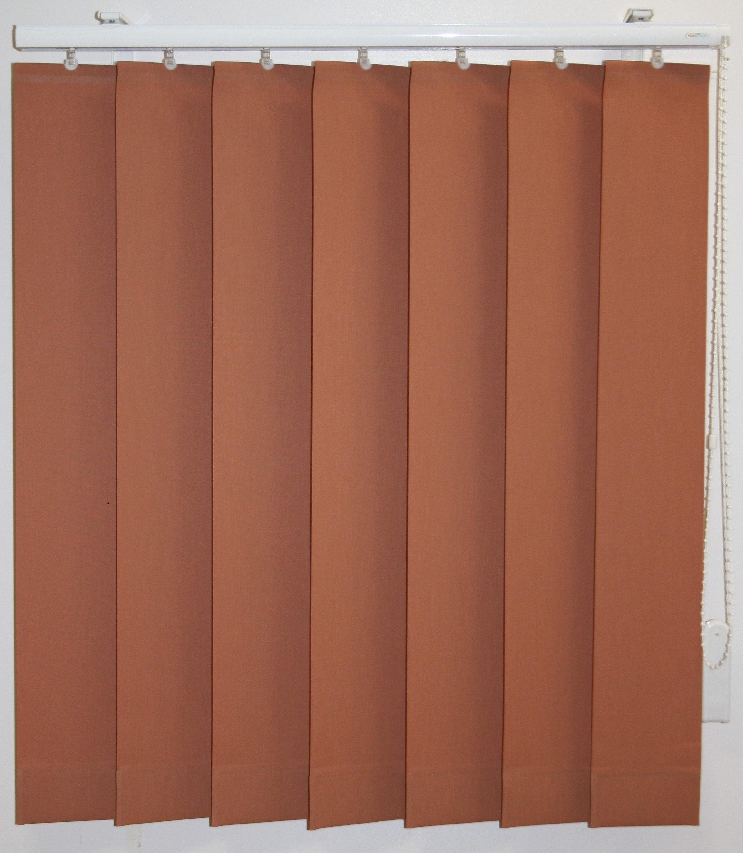Lamellenvorhang SUNLINES Montana Orange Polyester