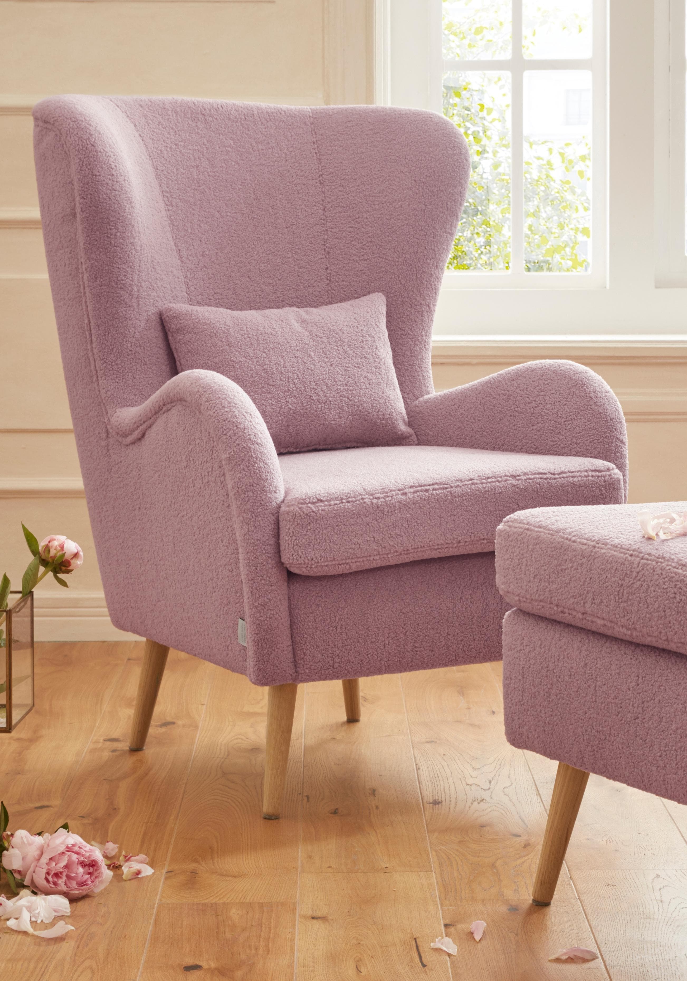 Home Affaire Ohrensessel Salla Rosa Fellimitat