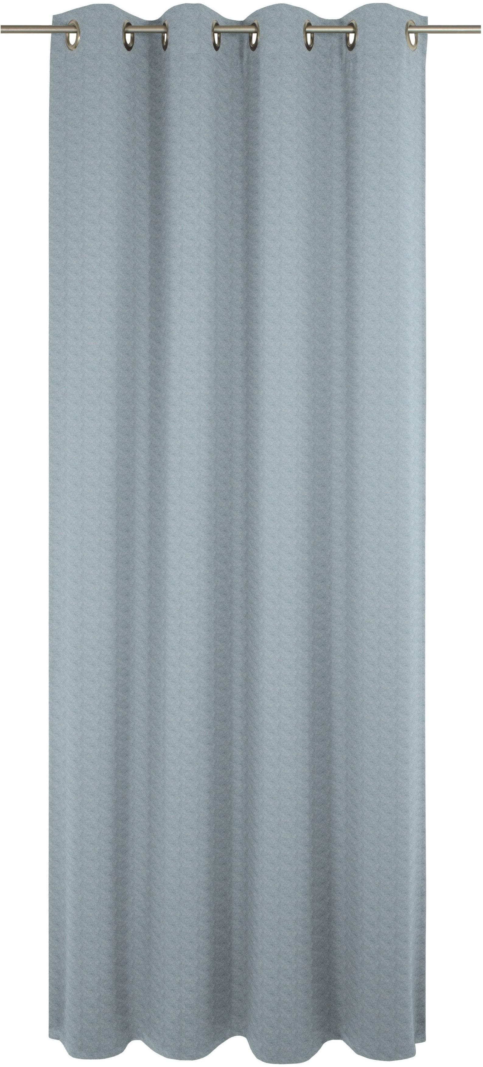 WIRTH Vorhang Torbole Blau Ösen Gardine Nach Maß
