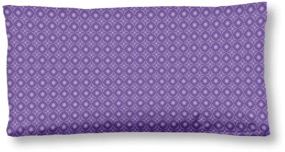 HIP Kissenhülle Vitori Lila Satin 100% Baumwolle