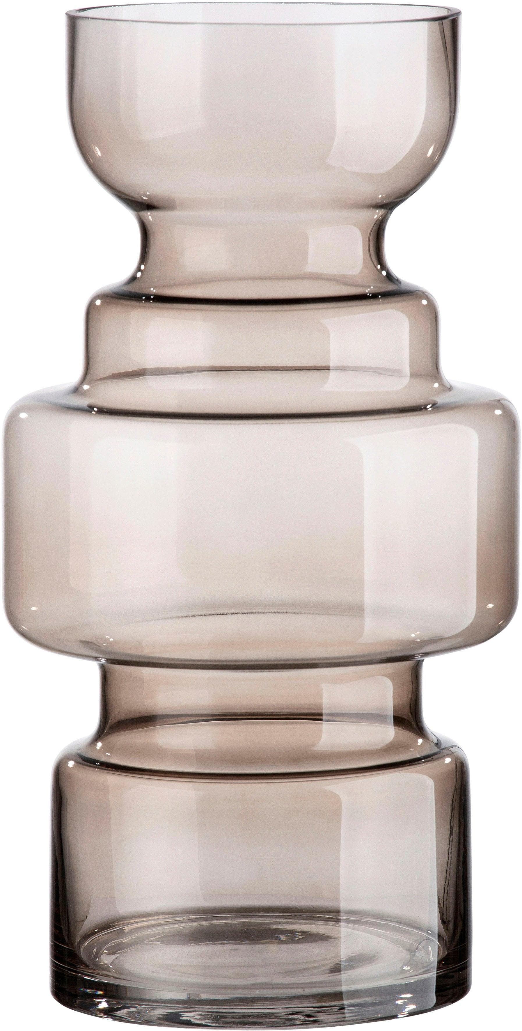 CASABLANCA BY GILDE Tischvase Chazia Braun Glas