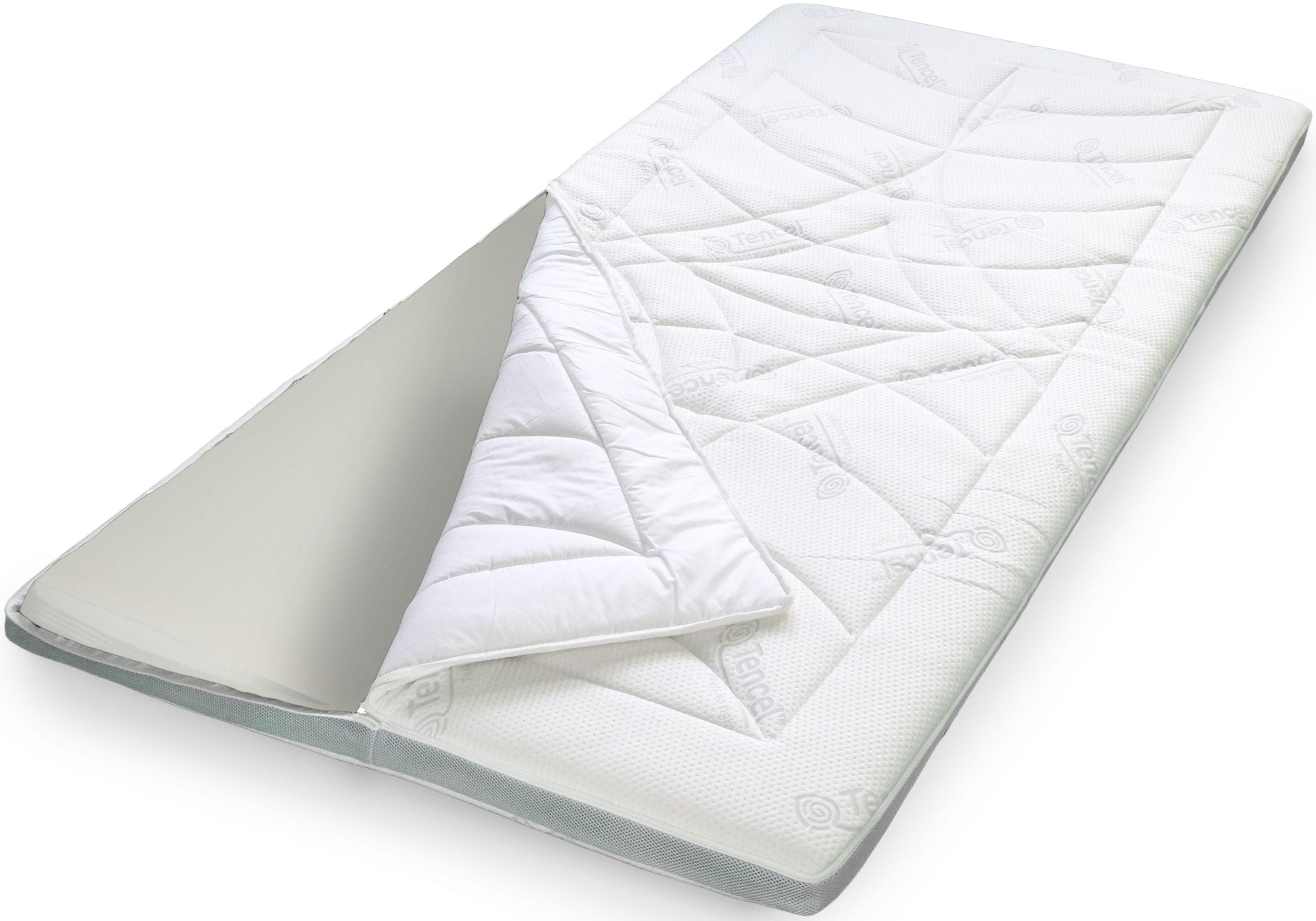 Stendebach Topper Softtop Luxus TENCEL™ Viscoschaum Grau