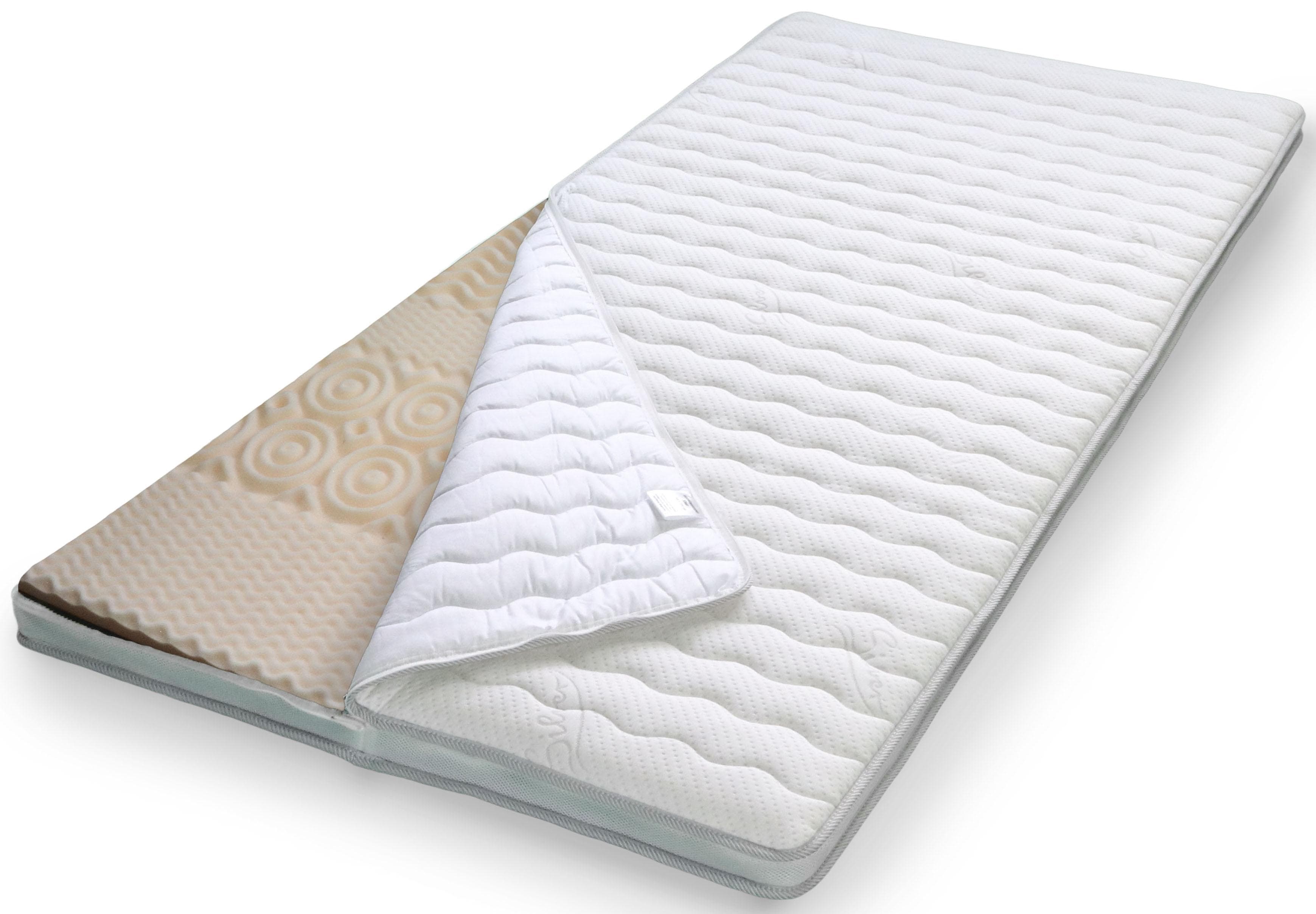 Kaltschaum-Topper Softtop Silver+ für optimalen Schlafkomfort