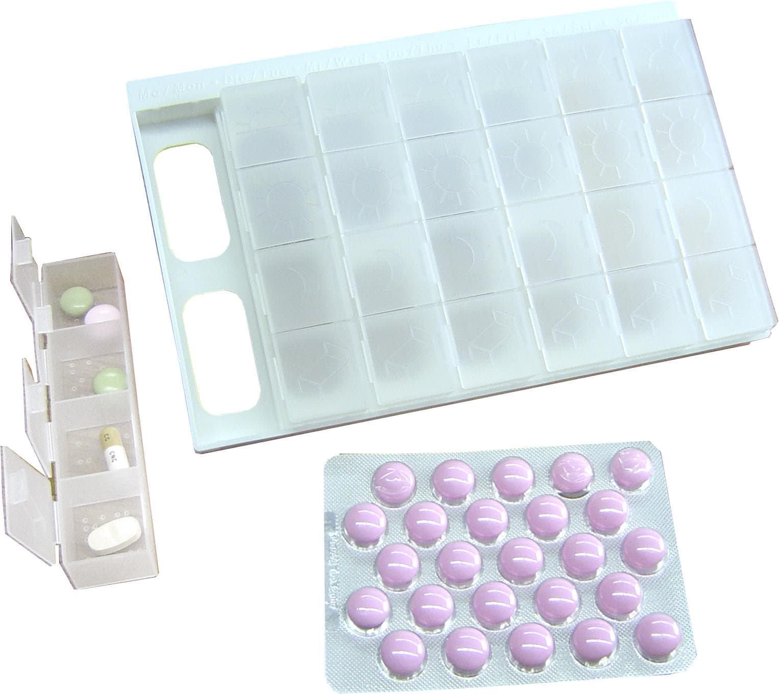 Vorratsdose RUCO Tablettendose Transparent