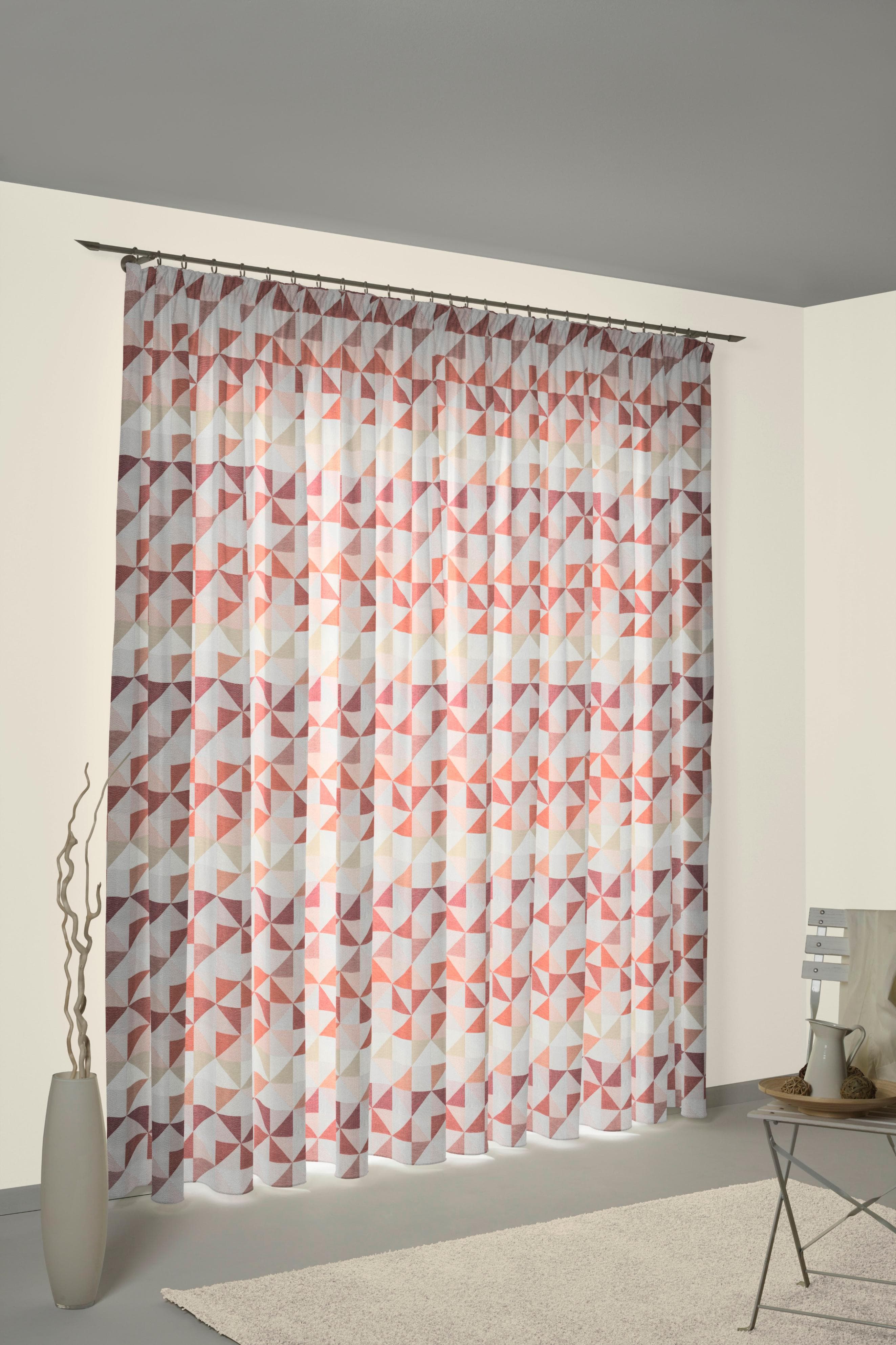 Wirth Vorhang Berlare Kräuselband: Blickdicht & Trendig