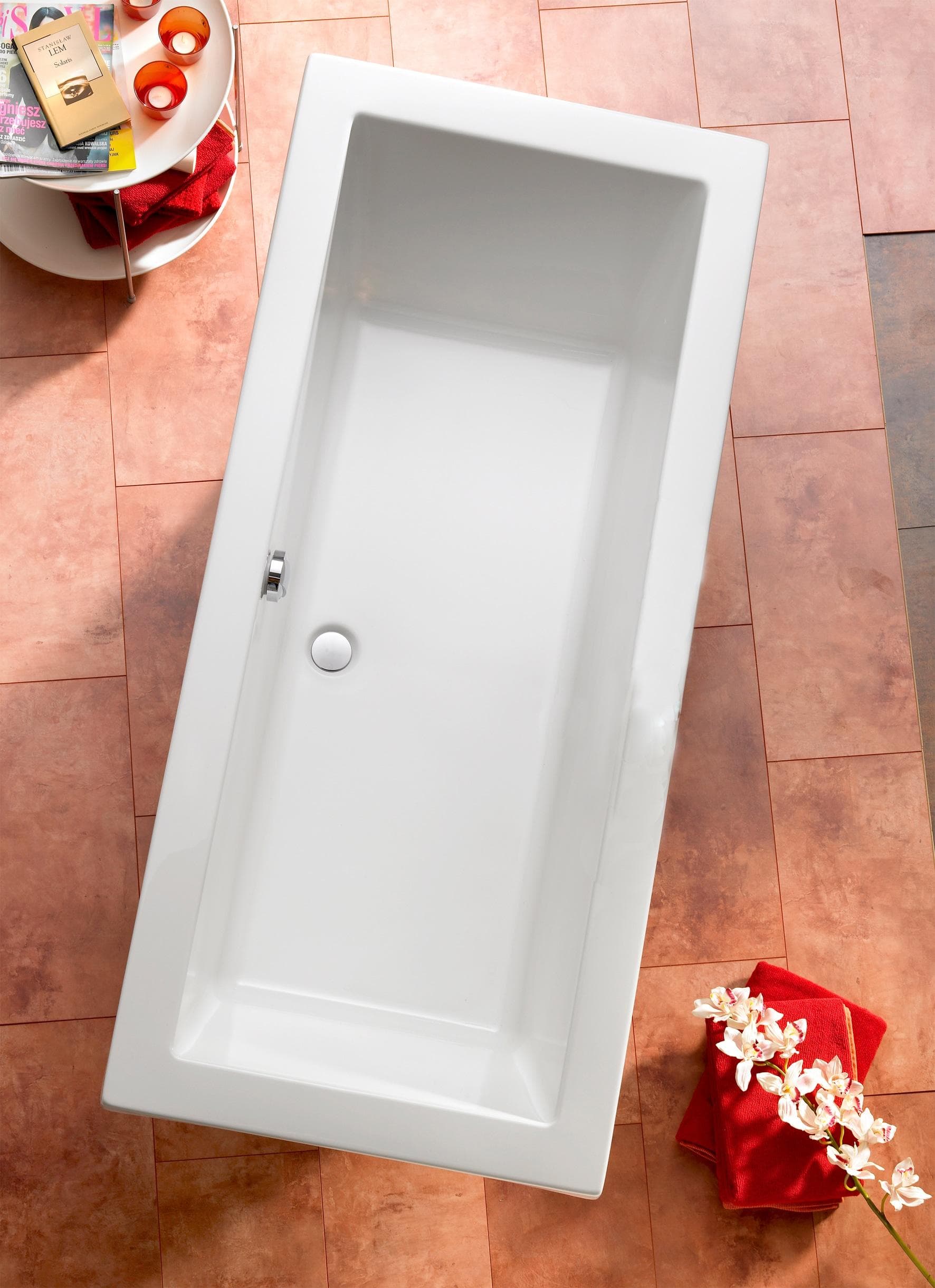 OTTOFOND Badewanne Cubic Weiß Sanitäracryl