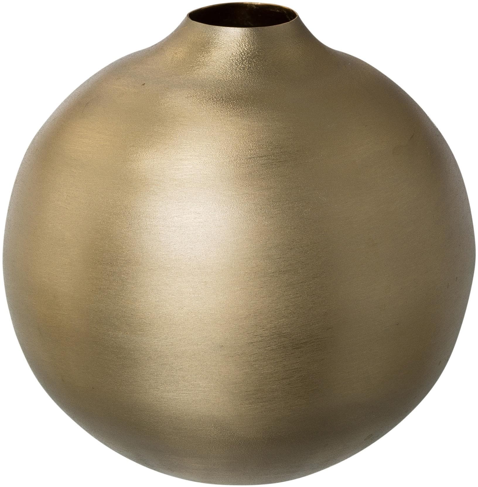 Tischvase CREATIV DECO Gold Aluminium Dekoobjekt