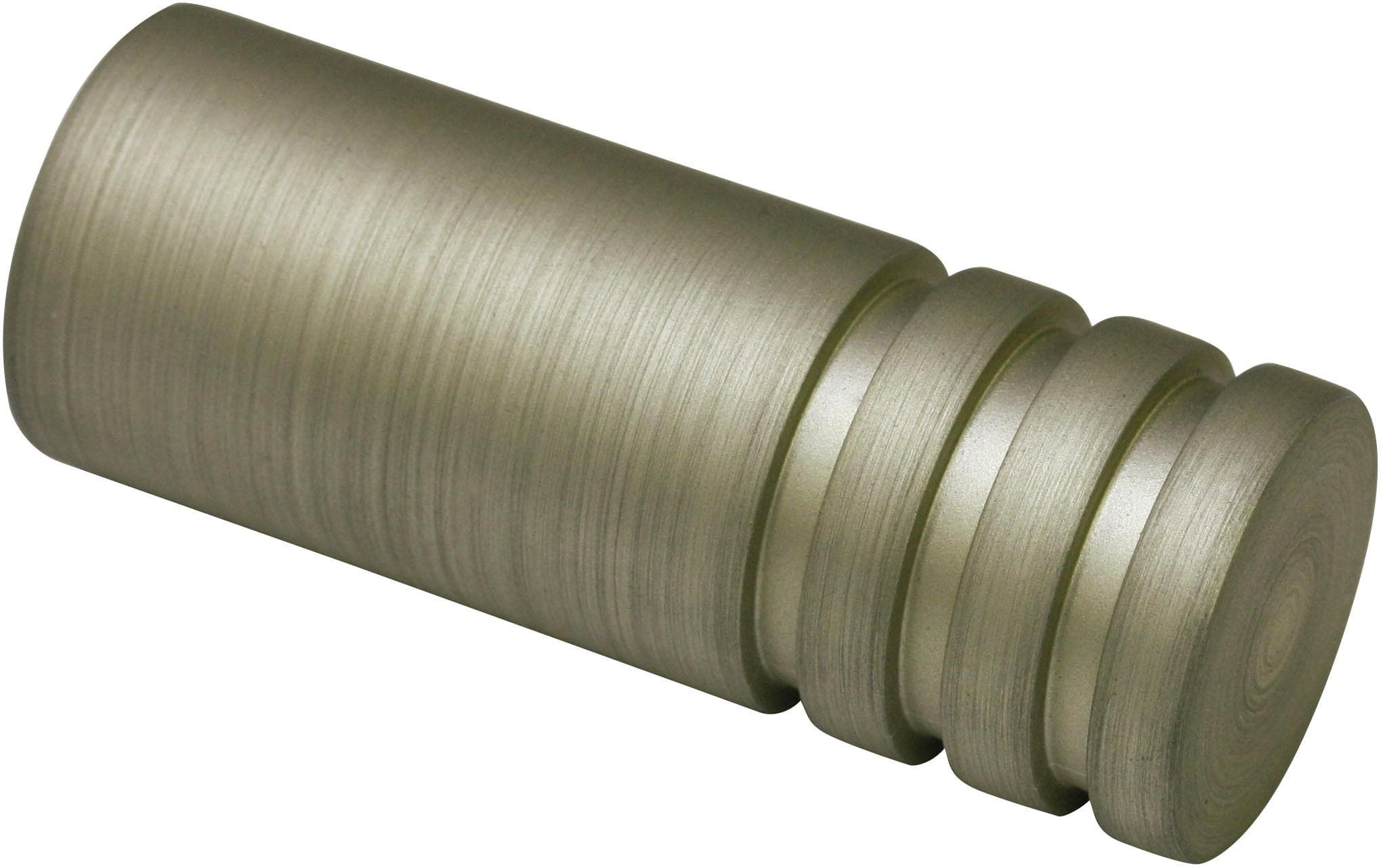 GARDINIA Gardinenstangen-Endstück Zylinder Champagner für Ø 19 mm