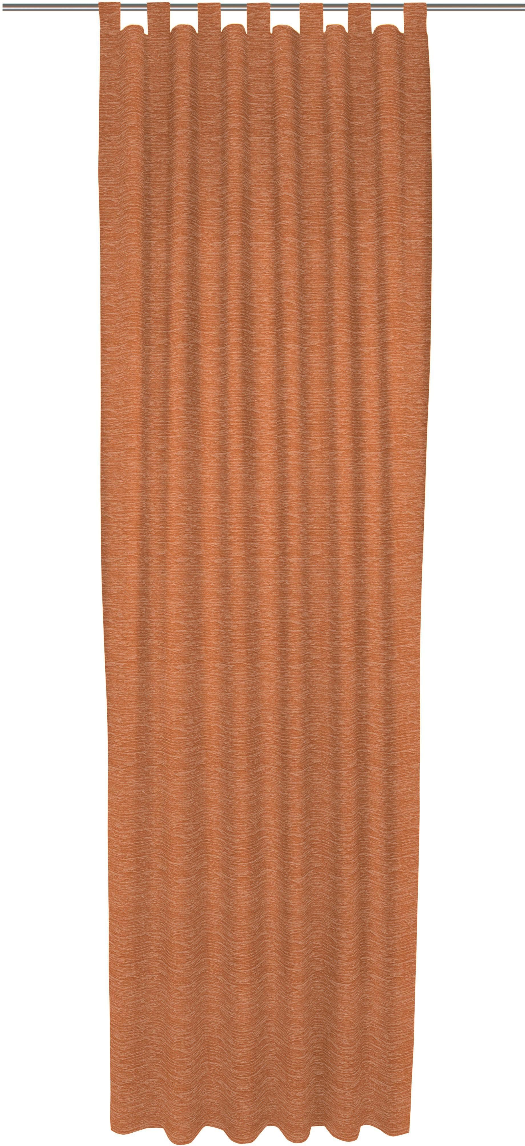 WIRTH Vorhang Trondheim B Orange Terra Polyacryl Blickdicht