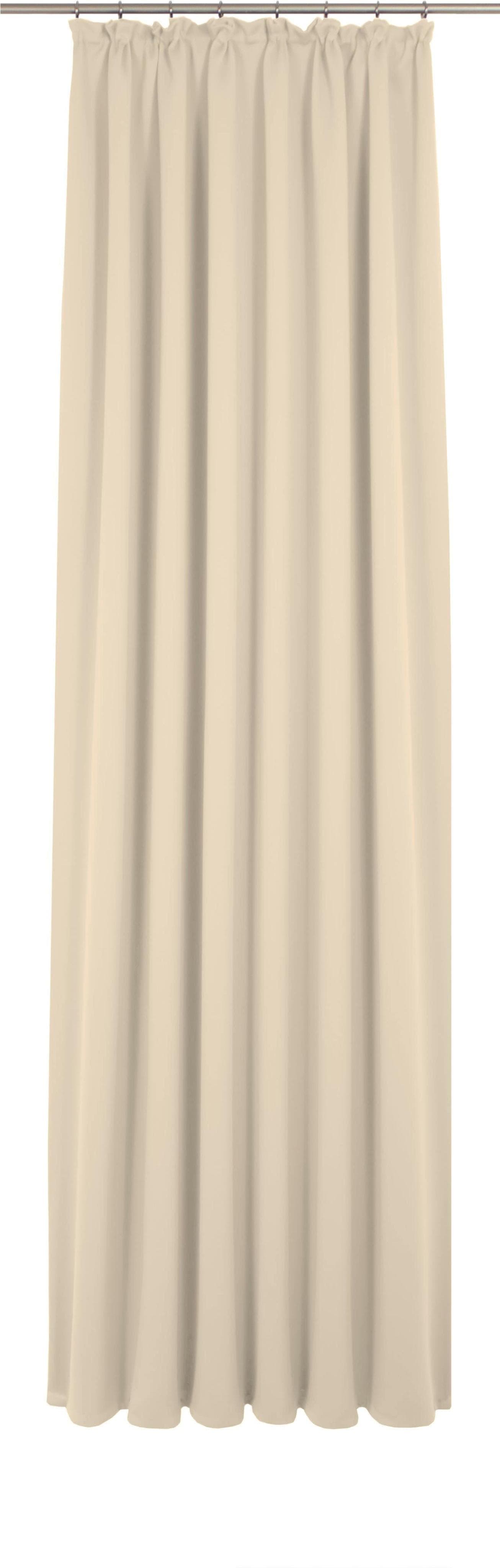 WIRTH Vorhang Newbury Beige Gardine nach Maß Baumwolle Polyester