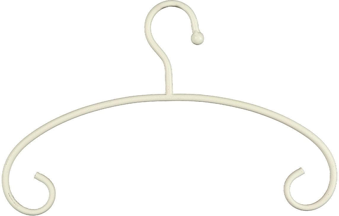 Ambiente Haus Eisen-Kleiderbügel Antikweiß – Stilvolle Garderobenlösung