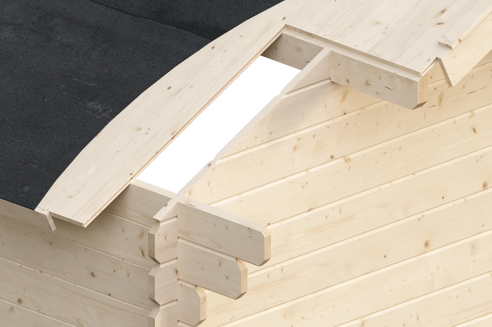 Gartenhaus SKANHOLZ Porto 2 Beige Holzwerkstoff