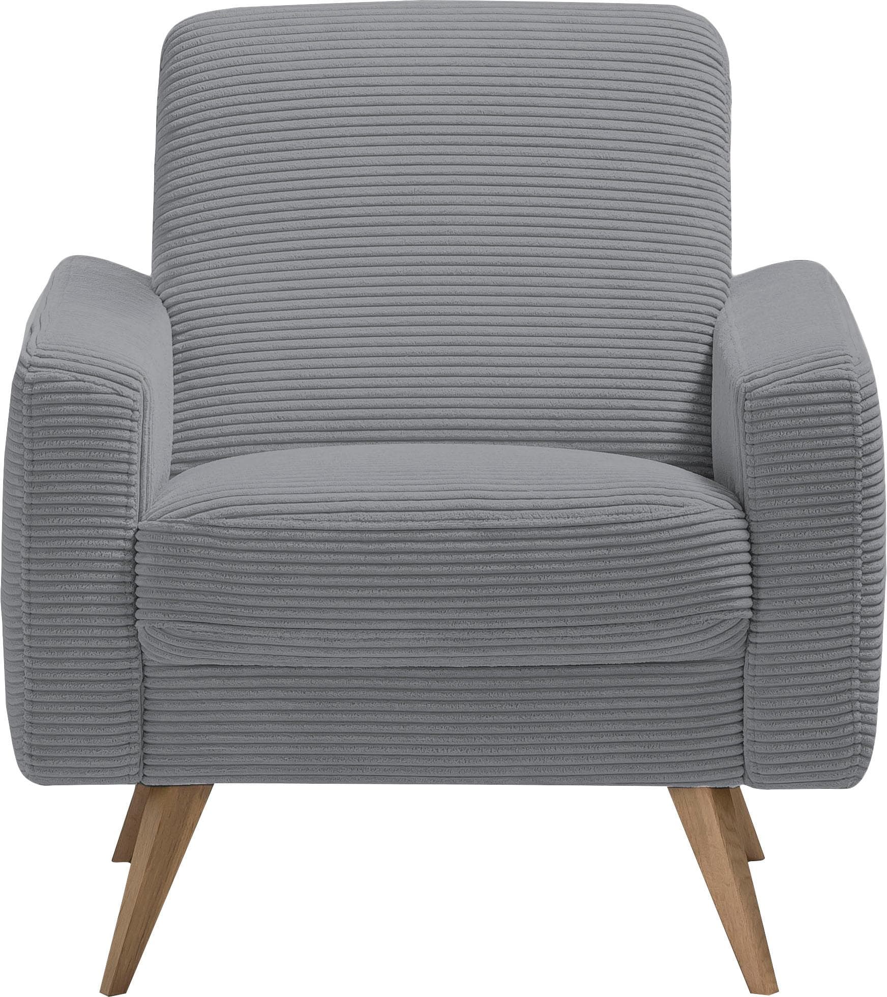 EXXPO Loungesessel Samso Grau Cord