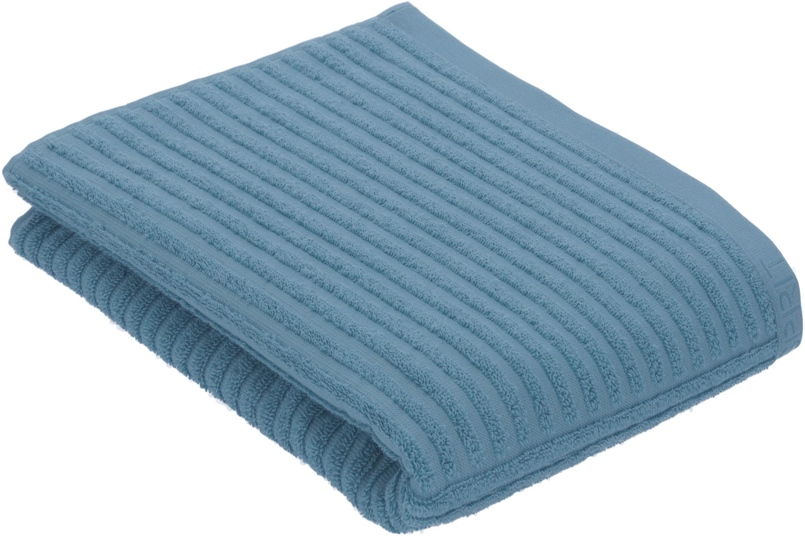Esprit Duschtuch Modern Lines: Hochwertiges Walkfrottiertuch mit Linienstruktur