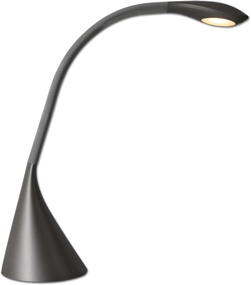 Näve LED Tischleuchte Alf - Dimmbar, Warmweiß, USB-Ladestation