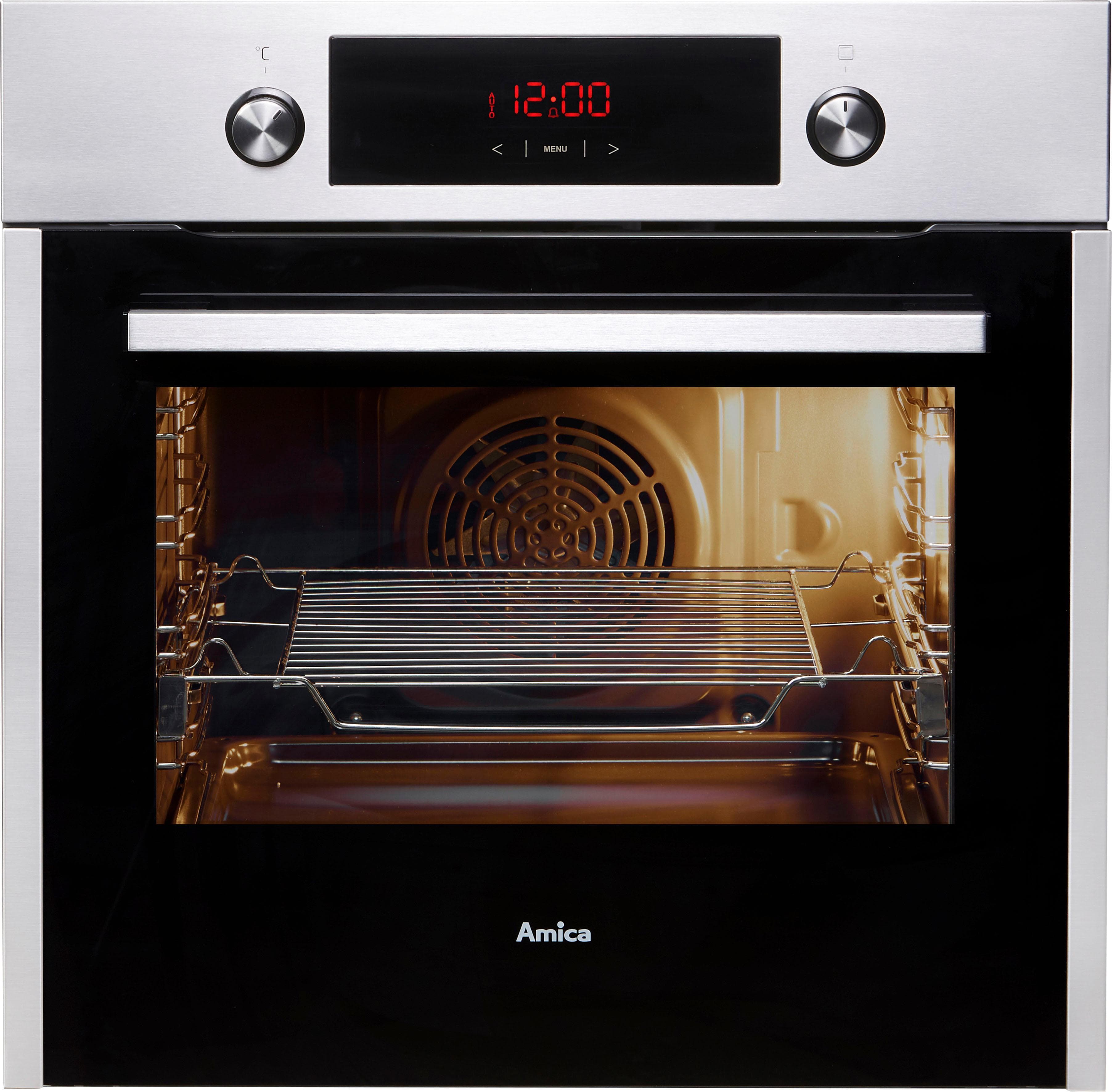 AMICA Einbaubackofen EB 944 100 E Silber 11 Programme